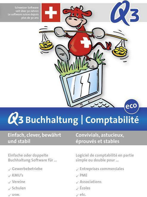 Q3 Software Buchhaltung eco (1 User, unbegrenzt)