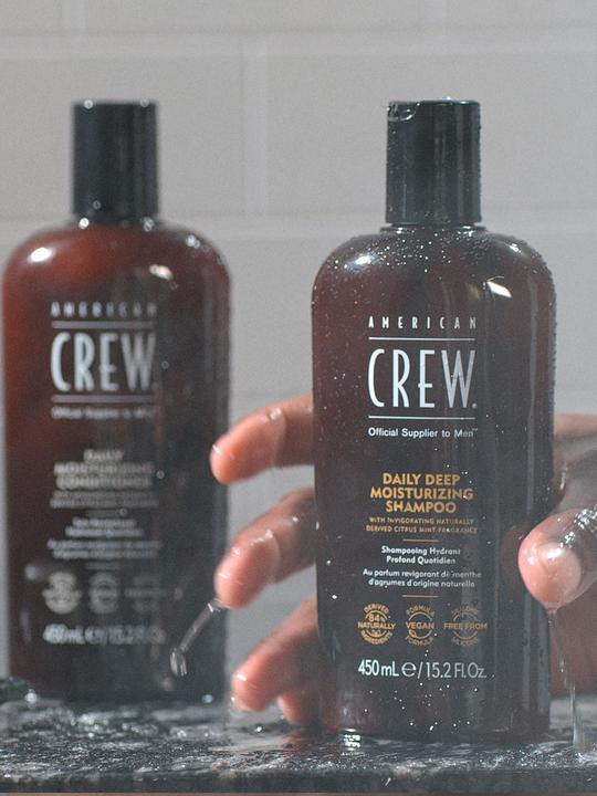 Actual product image American Crew Daily Deep Moisturizing (1000 ml, Liquid shampoo)