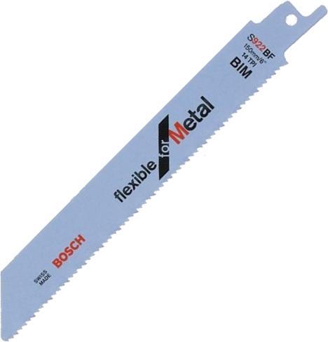 Produktbild Bosch Professional Zubehör Säbelsägeblatt S 922 BF, Flexible for Metal, 2er-Pack