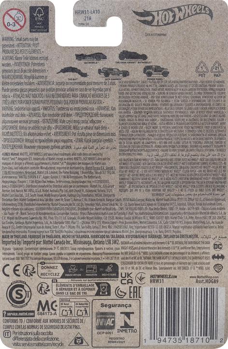 Image du produit Hot Wheels HRW31