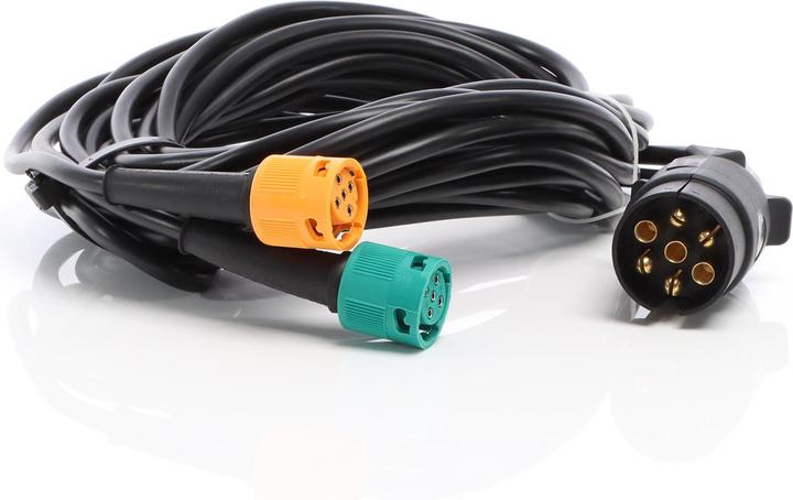 XPOtool 7 Pin Anhänger 5m Kabel 7-polig Anhängerkabel Kabelsatz Rückleuchten PKW