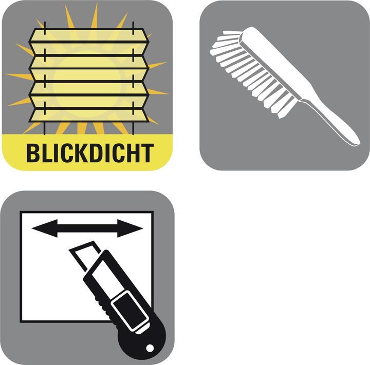 Produktbild Gardinia Plissee Concept zum Klemmen Flowers and Plants Zweig (50 x 130 cm)