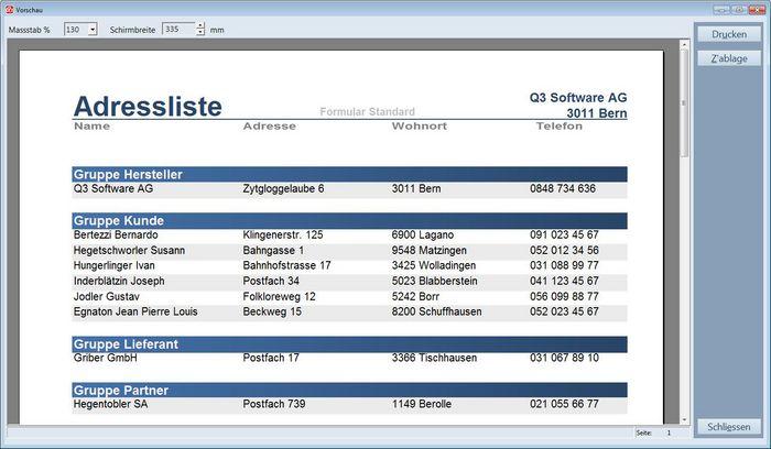 Produktbild Q3 Software Small Business eco (1 User, unbegrenzt)