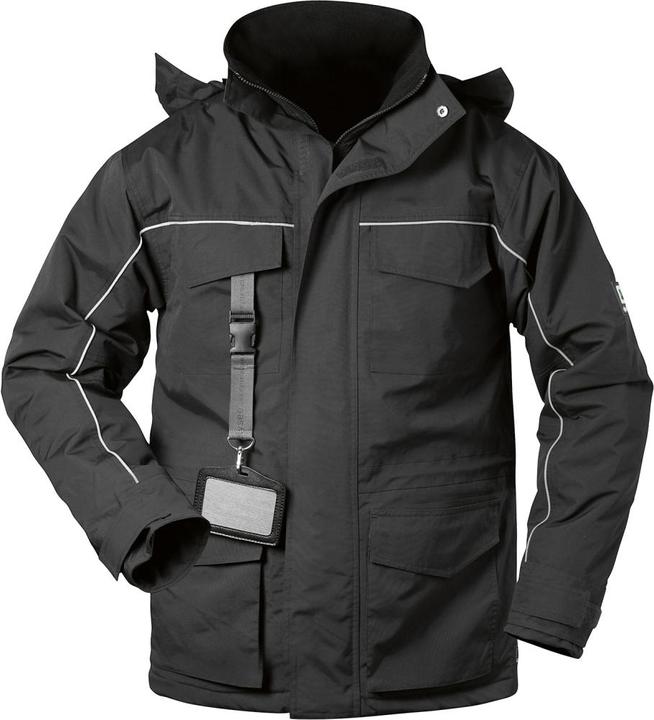 Actual product image Elysee Parka Blackpool size XXL black 100% polyamide (XXL)