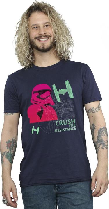 Immagine prodotto Star Wars First Order Stormtrooper Neon Maglietta Uomo (XXL)
