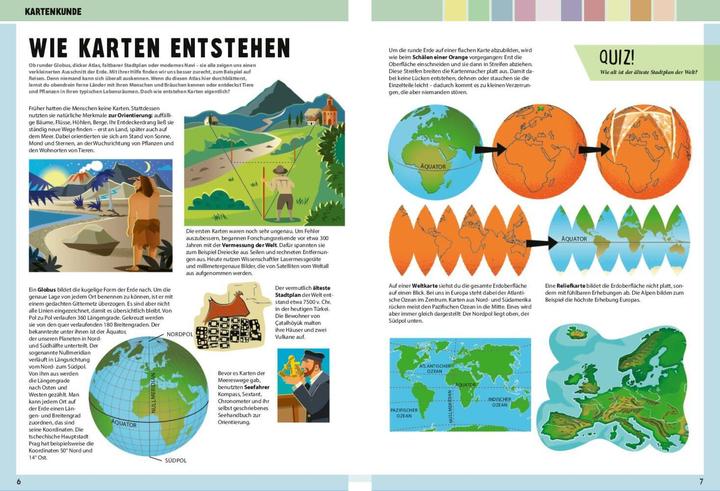 Immagine prodotto Kinderatlas Deutschland, Europa, die Welt (Tedesco, Casa editrice Schwager & Steinlein, 2023)