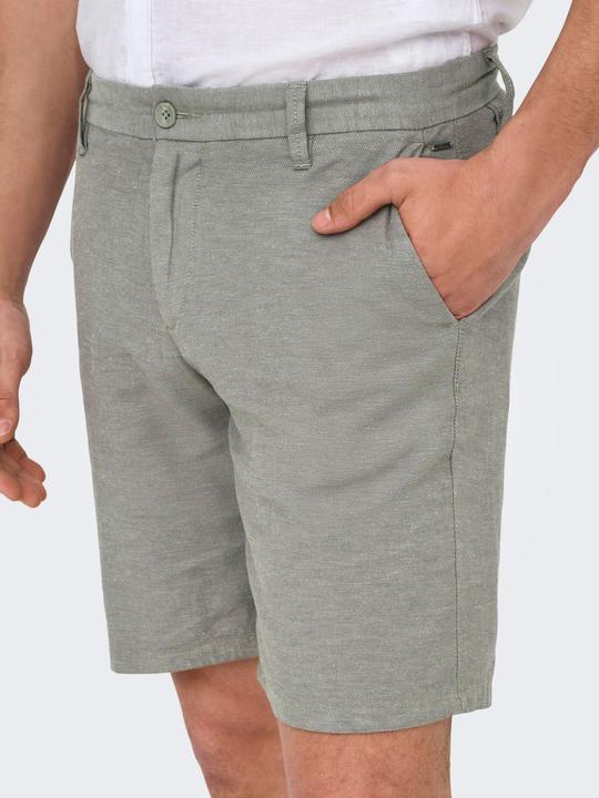 Produktbild Only & Sons Onsmark 0011 Cotton Linen Shorts Noos (S)