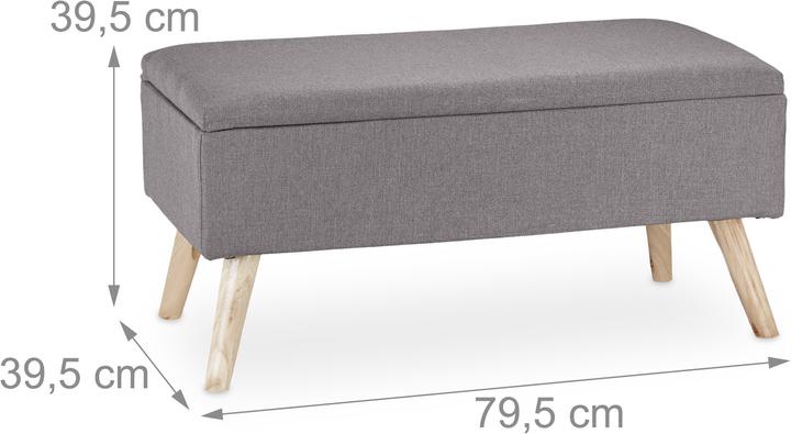 Immagine prodotto Relaxdays Panca contenitore (79.50 cm)