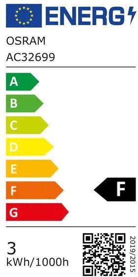Energy Label Osram GU10 reflector - Par16 (GU10, 2.60 W, 230 lm, 5 x, F)