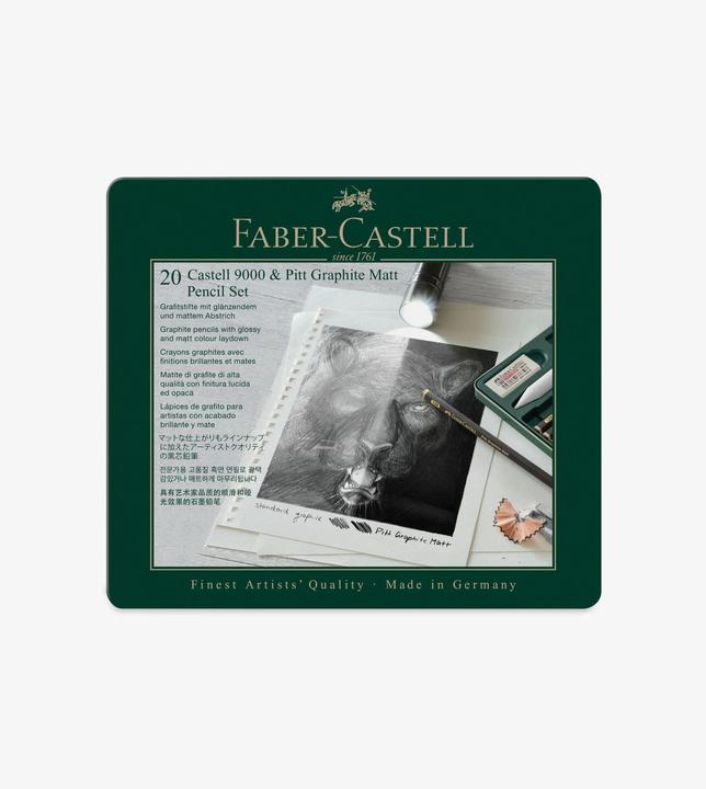 Image du produit Faber-Castell Graphite mat (HB, 20 x)