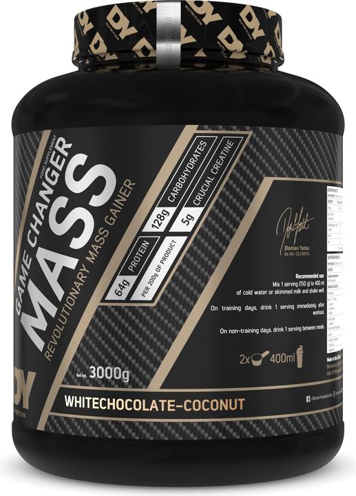 Produktbild DY Nutrition Game Changer Mass (White Chocolate Coconut, 3000 g)