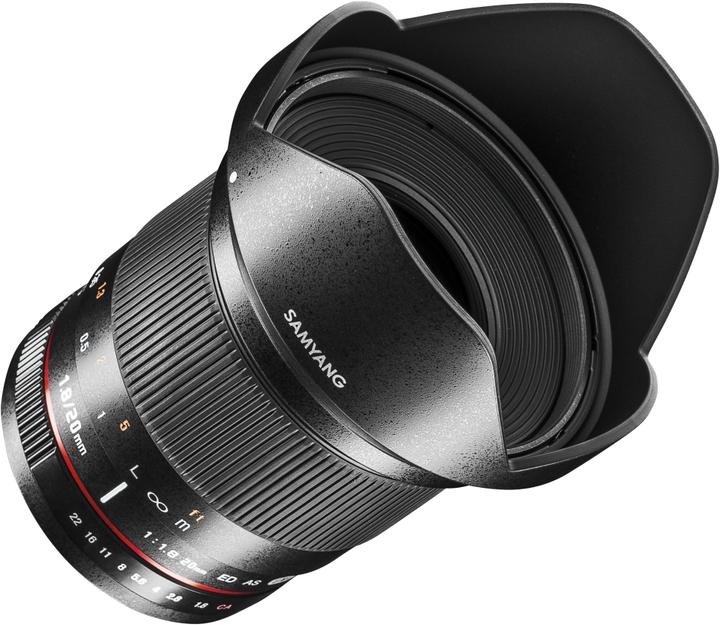 Produktbild Samyang 20mm f/1.8-22 ED AS UMC - Sony E (Sony E, Vollformat)