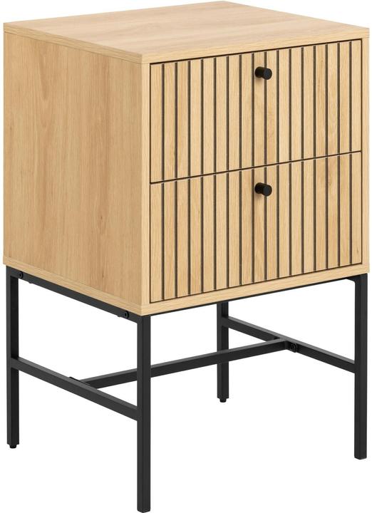 Produktbild AC Design Nachttisch Albany 45.6 x 70 cm, Braun