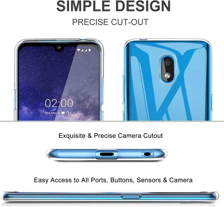 Produktbild Screenguard Nokia 2.2 Flexible TPU Clear Case (Nokia 2.2)