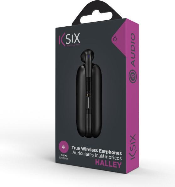 Actual product image KSIX Halley Headphones Black (20 h, Wireless)