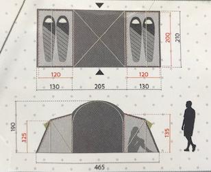 Immagine prodotto Best Sporting Campeggio Tenda per famiglie Malmö (Tenda, 4 persone)