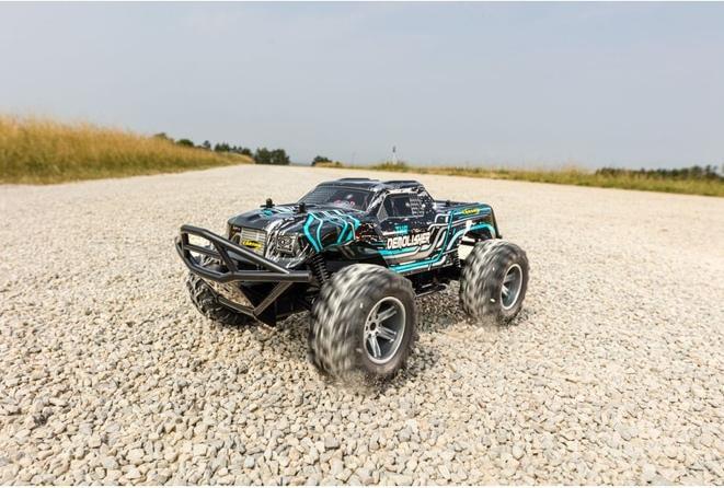 Actual product image Carson 1:10 The Demolisher 100% RTR turquoise (RTR Ready-to-Run)