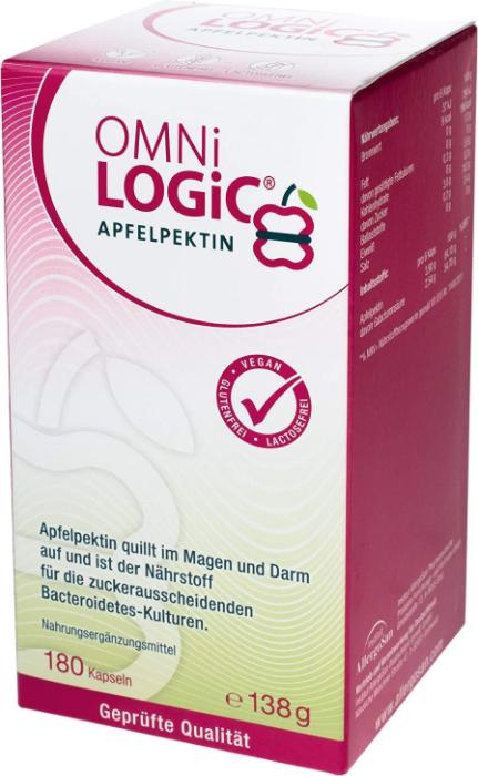 Produktbild Omni Logic Apfelpektin (180 Stück, Kapseln, 198 g)