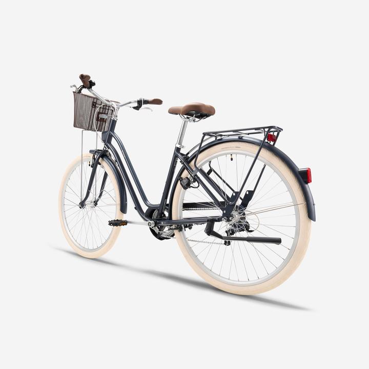 Actual product image Btwin City Bike 28 Zoll Elops 520 LF dunkelblau