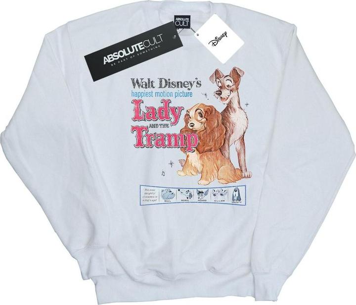 Image du produit Disney - Sweat LADY AND THE TRAMP DISTRESSED CLASSIC POSTER - Fille (152, 158)