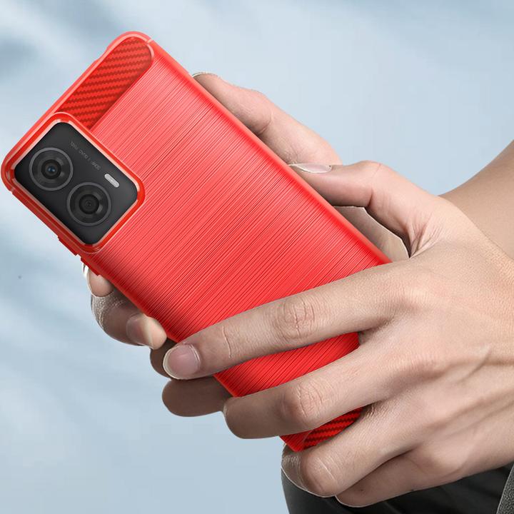 Actual product image Avizar Classic Carb Mobile Phone Case Series (Motorola Moto G04)