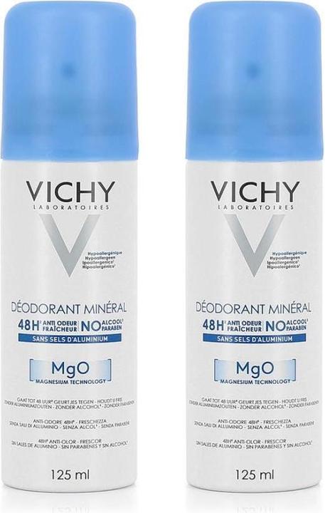 Actual product image Vichy Set of 2 deodorants Mineral 48h - 2 x 125 ml (125 ml)