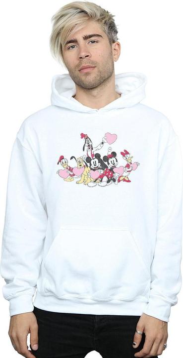 Immagine prodotto Disney Mickey Mouse Love Friends Felpa con Cappuccio Uomo (M)