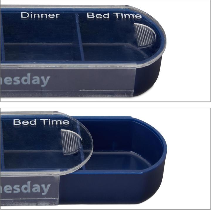 Produktbild Relaxdays Pillendose