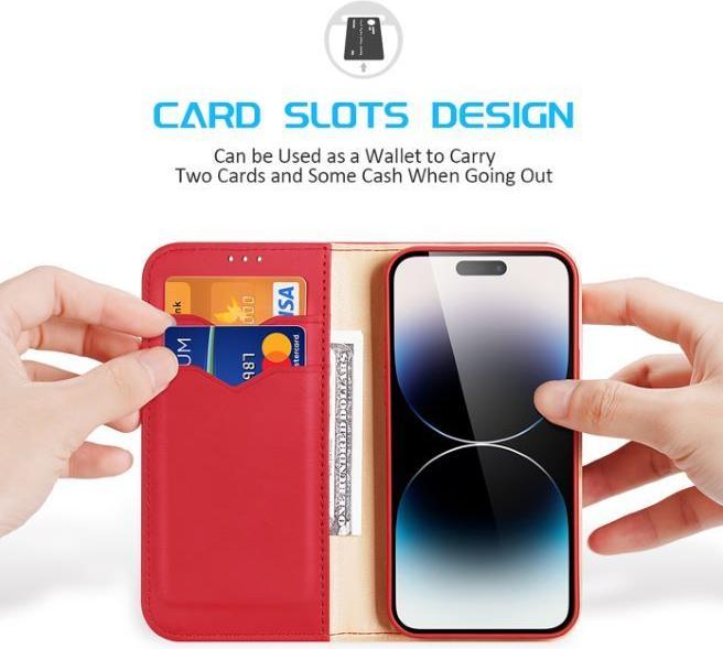 Actual product image Dux Ducis iPhone 14 Pro - HIVO Series Case red (Apple iPhone 14 Pro)
