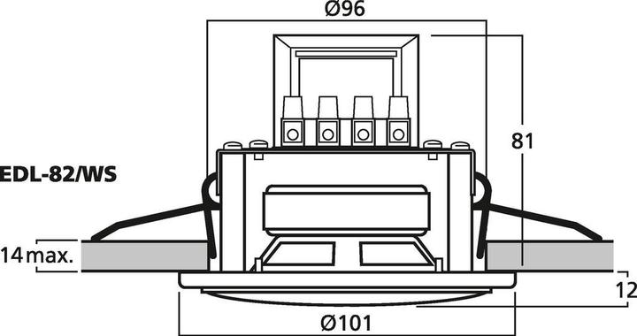 Immagine prodotto Monacor Altoparlante ELA (1 pz.)