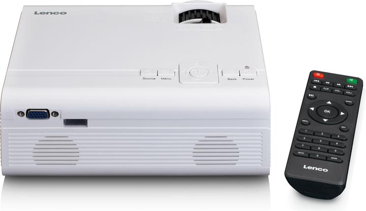 Actual product image Lenco LPJ-280WH (WVGA, 2800 lm)