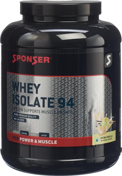 Produktbild Sponser Whey Isolate 94 (Vanille, 1 Stk., 1500 g)