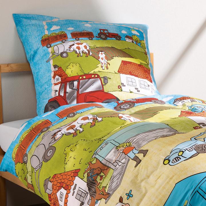 Image du produit Erwin Müller Linge de lit pour enfants "Farm
