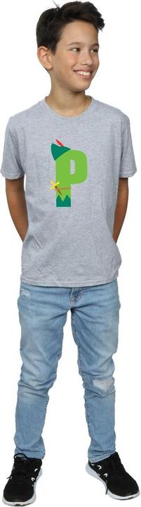 Produktbild Disney Alphabet P Is For Peter Pan TShirt Jungen (152, 158)