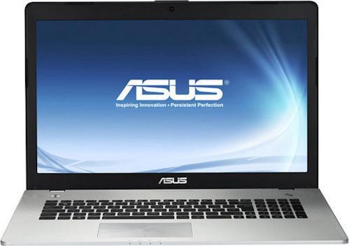 Actual product image ASUS N76VZ, i7 3610QM, 17.3" Full HD, SSD + 750GB, TV (8 GB)