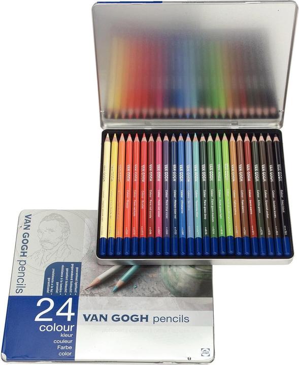 Actual product image Van Gogh Colored pencils Basic set of 24 (Multicoloured, 24 x)