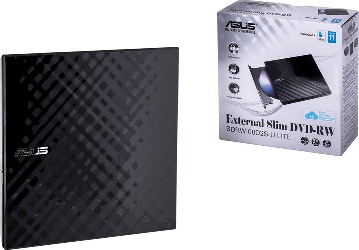 Actual product image ASUS SDRW-08D2S-U Lite (DVD writer)