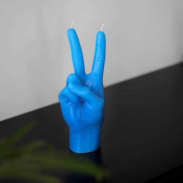Actual product image Candle Hand Victory (1 pcs.)