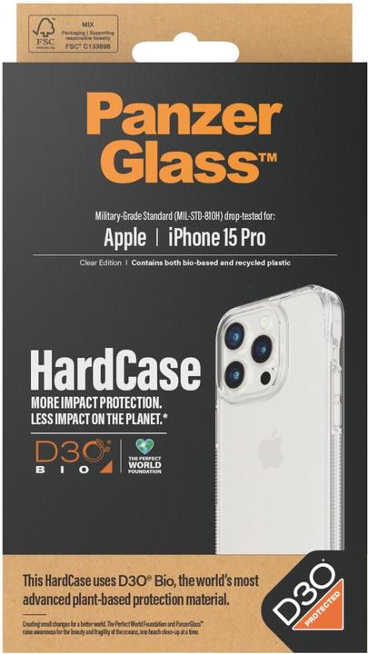 Immagine prodotto PanzerGlass Custodia rigida con D3O iPhone 2023 6.7 Pro Max (Apple iPhone 15 Pro)