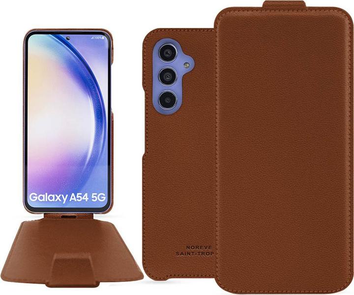 Actual product image Noreve Vertical leather shell (Samsung Galaxy A54 5G)