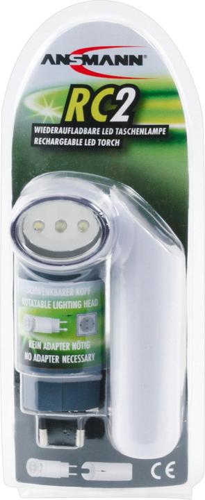 Image du produit Star Trading RC2 -Lampe de poche à tête pivotante, chargement facile (14.90 cm, 12 lm)