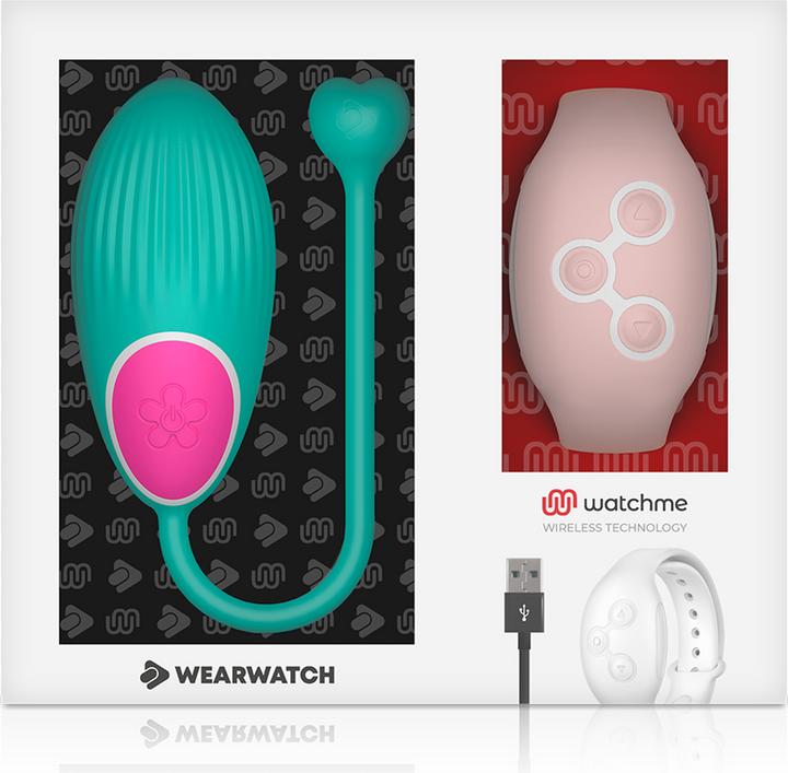 Actual product image Wearwatch Egg Wireless Technology Watch Aquamarine / Coral