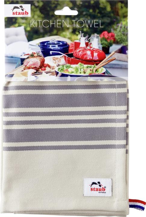 Produktbild Staub Geschirrtuch, 50 x 70 cm, 100% Baumwolle, Grau (50 x 70 cm)