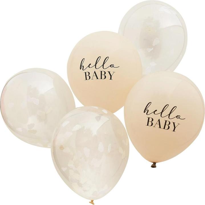 Actual product image Sombo Balloons Hello Baby (1 x)