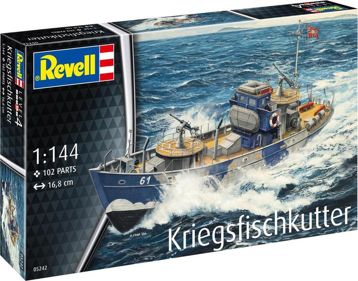 Actual product image Revell KFK (war fishing cutter)