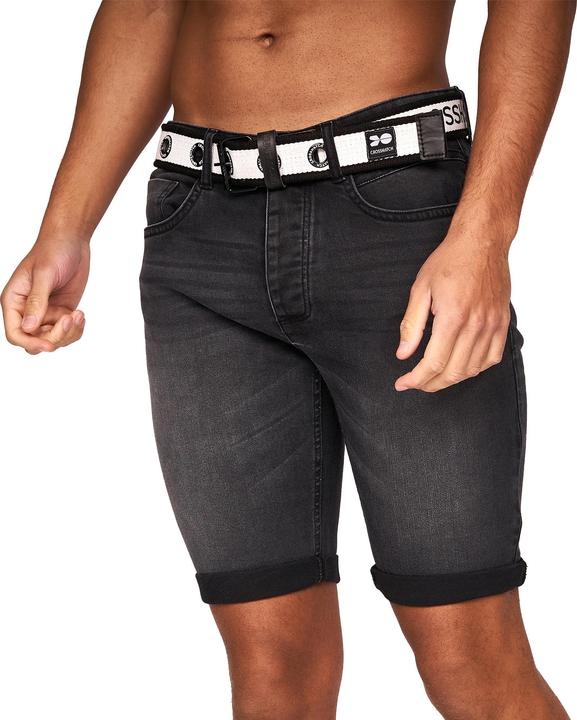Crosshatch Mens Reestier Denim Shorts