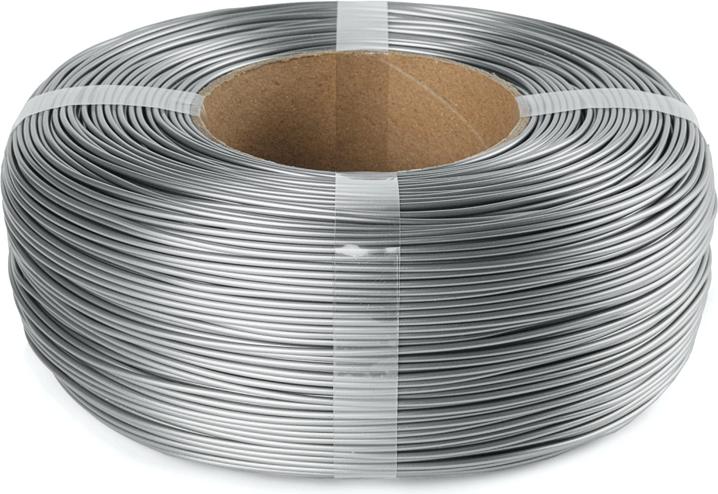 Immagine prodotto Filamento PLA ad alta velocità Refill Silver Star 1kg 1,75mm (PLA, 1.75 mm, 1000 g, Argento)
