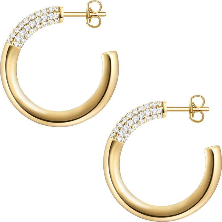 Image du produit Glanzstücke München Femme argent sterling zirconium or jaune - 29049 (Argent Sterling)