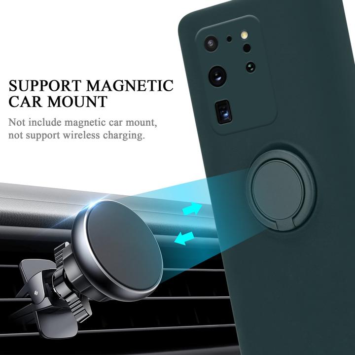 Image du produit Cadorabo TPU Liquid Ring Silicone Case Cover (Samsung Galaxy S20 Ultra)
