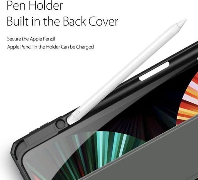 Immagine prodotto Dux Ducis Custodia in pelle per la copertina del libro della serie Toby (iPad Pro 12.9 2018 (3. Gen), iPad Pro 12.9 2020 (4. Gen), iPad Pro 12.9 2021 (5a generazione), iPad Pro 12,9 2022 (6a generazione))